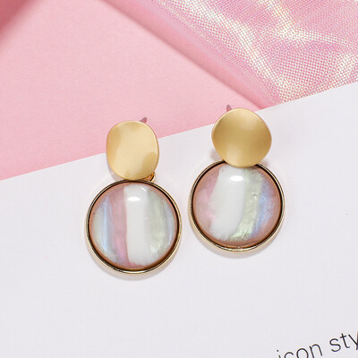 Flashbuy Trendy Round Gold Acrylic Metal Earrings For Women Geometric Crystal Colour Earrings Style Fashion Jewelry Accessories
Flashbuy Trendy Round Gold Acrylic Metal Earrings For Women Geometric Crystal Colour Earrings Style Fashion Jewelry Accessories
