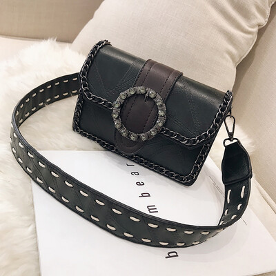 Hong Kong style bag woman 2019 new fashion Korean version fashion broadband chic retro small square bag 100 shoulder oblique satch
Hong Kong style bag woman 2019 new fashion Korean version fashion broadband chic retro small square bag 100 shoulder oblique satch