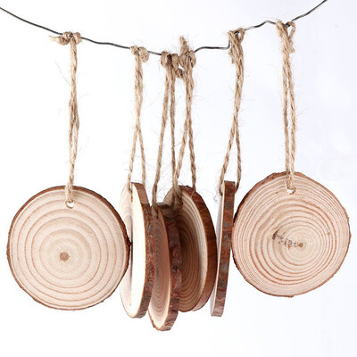 FUNNYBUNNY 1pcs Wood Slices with Holes Natrual Jute Twine for Crafts Christmas Ornaments DIY Crafts
FUNNYBUNNY 1pcs Wood Slices with Holes Natrual Jute Twine for Crafts Christmas Ornaments DIY Crafts