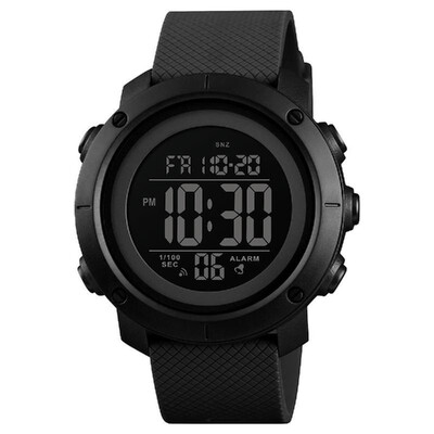 SKMEI 1426 Digital Movement Men Watch 5ATM Waterproof EL Backlight Outdoor Sports Wrist Watch Week Month 1224-Hours Alarm Countdo
SKMEI 1426 Digital Movement Men Watch 5ATM Waterproof EL Backlight Outdoor Sports Wrist Watch Week Month 1224-Hours Alarm Countdo