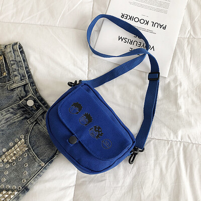 Fashion personality printing Messenger bag 2019 new casual simple wild shoulder bag female cartoon cute canvas bag
Fashion personality printing Messenger bag 2019 new casual simple wild shoulder bag female cartoon cute canvas bag