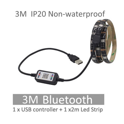 USB LED Strip Bluetooth 5V Tira LED RGB Tape SMD 5050 Flexible Ribbon Ambilight TV Light Backlight for Computer Bias Lighting
USB LED Strip Bluetooth 5V Tira LED RGB Tape SMD 5050 Flexible Ribbon Ambilight TV Light Backlight for Computer Bias Lighting