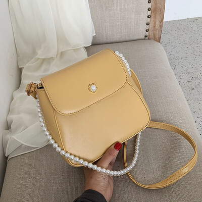 Bag female Korean version of the versatile simple single back Messenger bag fashion large capacity pearl small square ba
Bag female Korean version of the versatile simple single back Messenger bag fashion large capacity pearl small square ba