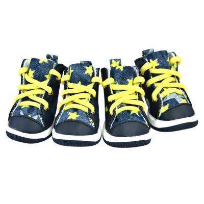 4 PcsSets Dog Shoes Jean Puppy Winter Snow Boots Warm Waterproof Casual Dog Shoes Pet Slip-resistant Waterproof Shoes Teddy
4 PcsSets Dog Shoes Jean Puppy Winter Snow Boots Warm Waterproof Casual Dog Shoes Pet Slip-resistant Waterproof Shoes Teddy