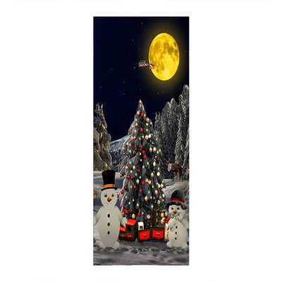 Tailored Christmas Decoration Door Stickers 3D Simulation Removable Waterproof Wall Stickers
Tailored Christmas Decoration Door Stickers 3D Simulation Removable Waterproof Wall Stickers