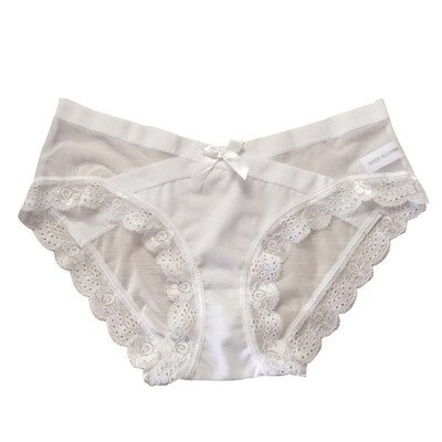 Sexy Bow Net Yarn Lace Briefs Female Solid Color Wrap Intimates Women Underwear Transparent Lingerie Panties 2018 New Arrival
Sexy Bow Net Yarn Lace Briefs Female Solid Color Wrap Intimates Women Underwear Transparent Lingerie Panties 2018 New Arrival