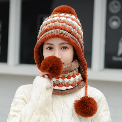 Hat Female Winter Woolen Cap Sweet&Lovely Korean Edition Baitao Chao Fashion Warm Moon Cap Ear Protector Knitted Cap
Hat Female Winter Woolen Cap Sweet&Lovely Korean Edition Baitao Chao Fashion Warm Moon Cap Ear Protector Knitted Cap