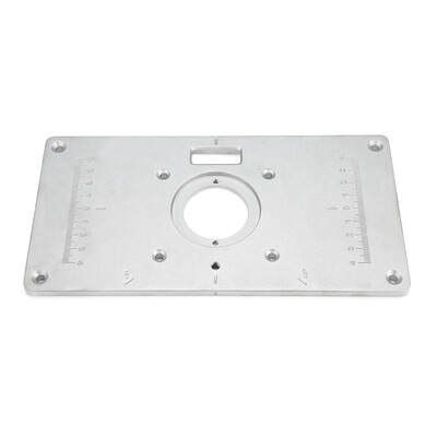 Aluminum alloy Router Table Insert Plate Woodworking Trimming Machine Flip Board Kit
Aluminum alloy Router Table Insert Plate Woodworking Trimming Machine Flip Board Kit