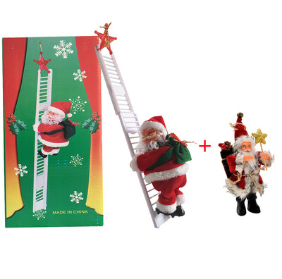 Tailored Electric Climbing Ladder Santa Claus Christmas Figurine GiftsDecor Santa Claus
Tailored Electric Climbing Ladder Santa Claus Christmas Figurine GiftsDecor Santa Claus