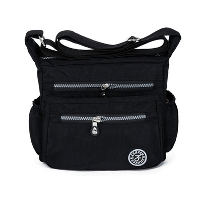 Tailored Ladys Diagonal Nylon Bag Waterproof One-Shoulder Bag Homeless Bag Messenger Bag