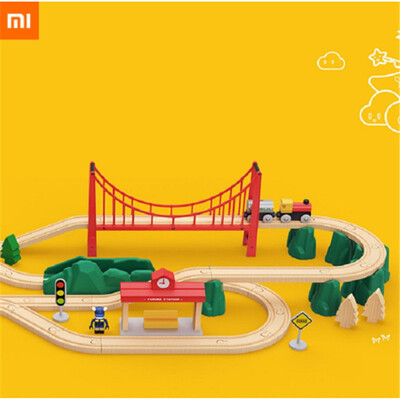 Xiaomi Train Bricks Building Blocks with Trails for Kids Birthday Gift DIY Educational Creative Toys For 3-6 Years Old Children Ec
Xiaomi Train Bricks Building Blocks with Trails for Kids Birthday Gift DIY Educational Creative Toys For 3-6 Years Old Children Ec