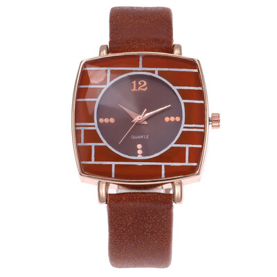 High Quality Women Watch Striped Square Dial Fashion Ladies Quartz Wristwatch Digital Clock Simple Leather Strap Montre Femme
High Quality Women Watch Striped Square Dial Fashion Ladies Quartz Wristwatch Digital Clock Simple Leather Strap Montre Femme