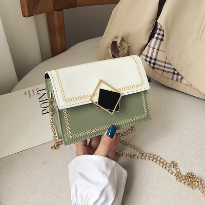 Small fresh&simple temperament shoulder Messenger bag female 2019 new Korean fashion embroidery thread hit color wild chain bag
Small fresh&simple temperament shoulder Messenger bag female 2019 new Korean fashion embroidery thread hit color wild chain bag