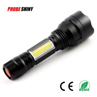 Saidsome Outdoor Portable Zoomable Flashlight XM- T6 COB LED Torch Lamp Penlight 18650 flashlight lamp
Saidsome Outdoor Portable Zoomable Flashlight XM- T6 COB LED Torch Lamp Penlight 18650 flashlight lamp