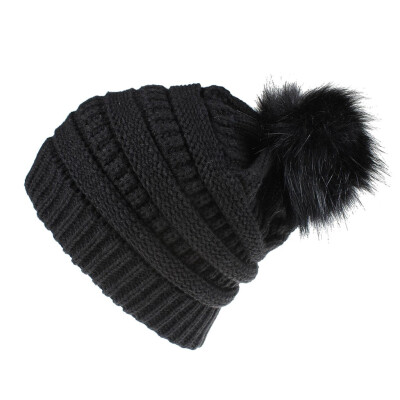 Tailored New Women Girls Keep Warm Winter Hairball Knitted Hat Wool Hemming Hat Ski Hat
Tailored New Women Girls Keep Warm Winter Hairball Knitted Hat Wool Hemming Hat Ski Hat