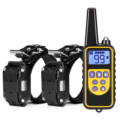 800m Waterproof Rechargeable Remote Control Dog Electric Training Collar with 2 Receivers
800m Waterproof Rechargeable Remote Control Dog Electric Training Collar with 2 Receivers