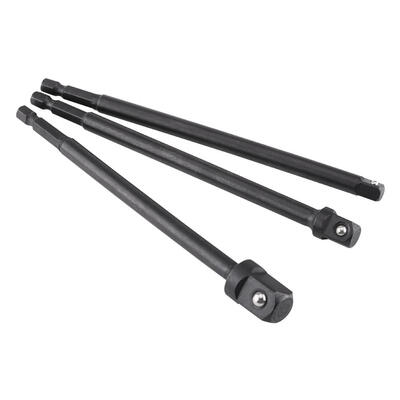 Greensen 3pcs CR-V Hex Shank to Square Head Extension Socket Wrench Adapters for Electric Screwdriver
Greensen 3pcs CR-V Hex Shank to Square Head Extension Socket Wrench Adapters for Electric Screwdriver