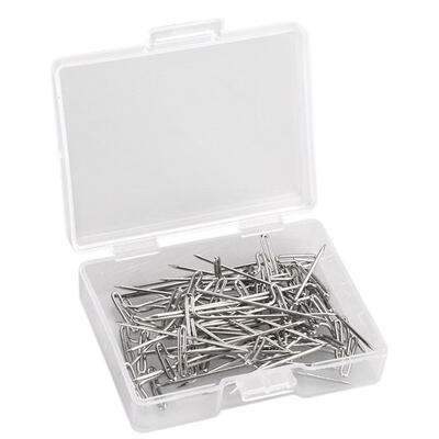 50pcs T Pin Clips for Wig Weaving Making Hair Extension Fix On Mannequin