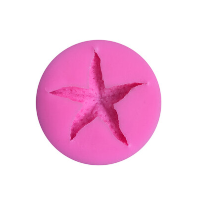 Silicone Starfish & Sea Shells Mould Fondant Cake Chocolate Mold Tool New