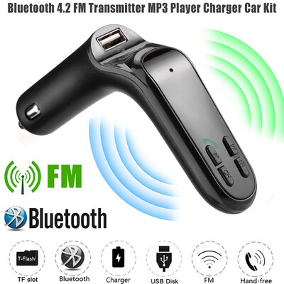 〖Follure〗Car FM Transmitter Bluetooth Hands-free LCD MP3 Player Radio Adapter Kit Charger
〖Follure〗Car FM Transmitter Bluetooth Hands-free LCD MP3 Player Radio Adapter Kit Charger
