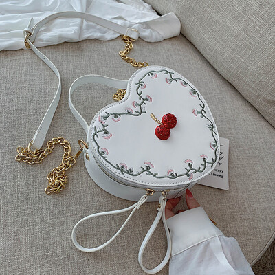 Korean version hundred lap small bag fashion small fresh lace heart shape woman bag new 2019 chain single shoulder bag oblique sat
Korean version hundred lap small bag fashion small fresh lace heart shape woman bag new 2019 chain single shoulder bag oblique sat