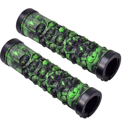 New Hot Mountain Bike Bilateral Lock Skull Pattern Non-slip Road Bicycle Rubber Handlebar Grip
New Hot Mountain Bike Bilateral Lock Skull Pattern Non-slip Road Bicycle Rubber Handlebar Grip