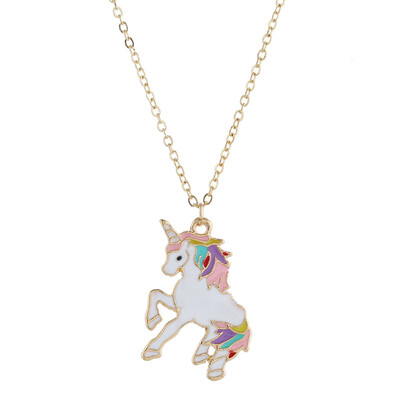 Rainbow Unicorn Charm Pendant Necklace Magical Birthday Gift 
Rainbow Unicorn Charm Pendant Necklace Magical Birthday Gift