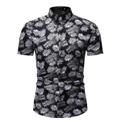 Tailored Mens Summer New Style Hawaiian Printed Short-Sleeved Shirt Fashion Blouse Top
Tailored Mens Summer New Style Hawaiian Printed Short-Sleeved Shirt Fashion Blouse Top