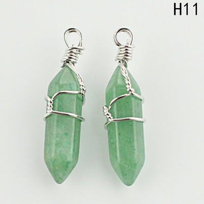 Natural Quartz Stone Pendant Healing Crystal Full Wire Wrap Gemstone Necklace for Women
Natural Quartz Stone Pendant Healing Crystal Full Wire Wrap Gemstone Necklace for Women