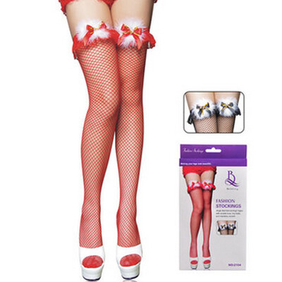Women Ladies Casual Fishnet Stocking Christmas Fuzzy Bowknot Solid Red Stockings Net Hollow Out Sexy Women Girls Leggings
Women Ladies Casual Fishnet Stocking Christmas Fuzzy Bowknot Solid Red Stockings Net Hollow Out Sexy Women Girls Leggings