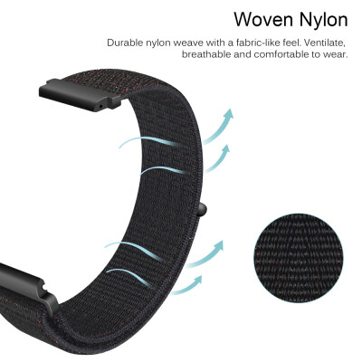 〖Follure〗Replacement Woven Nylon Loop Bracelet Sport Watch Band Strap For Fitbit Versa BG
〖Follure〗Replacement Woven Nylon Loop Bracelet Sport Watch Band Strap For Fitbit Versa BG