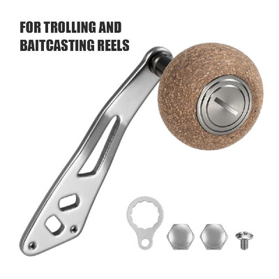 2 Ball Bearings Fishing Reel Handle for Left Right Baitcasting Trolling Reel Cork Handle Knob Fishing Reel Parts Accessories
2 Ball Bearings Fishing Reel Handle for Left Right Baitcasting Trolling Reel Cork Handle Knob Fishing Reel Parts Accessories