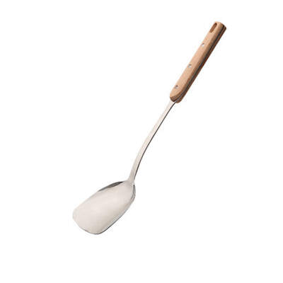 Large Spoon Stainless Steel Wooden Handle Insulation Safety Household Kitchen Utensils Insulation Thickening Design
Large Spoon Stainless Steel Wooden Handle Insulation Safety Household Kitchen Utensils Insulation Thickening Design