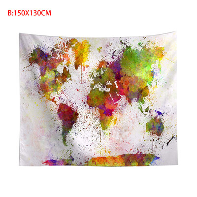 Toponeto Vintage World Map Wall Tapestries Hanging Hippie Tapestry Bedspread Yoga Mat New
Toponeto Vintage World Map Wall Tapestries Hanging Hippie Tapestry Bedspread Yoga Mat New