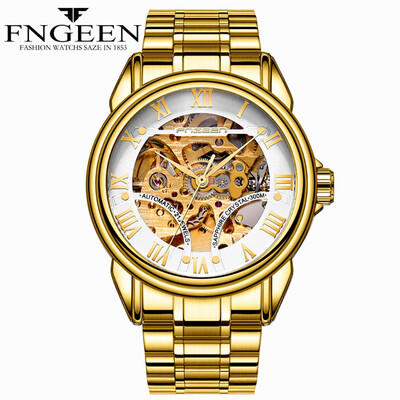 Gobestart FNGEEN Water Resistant Stainless Steel Watch Automatic Mechanical Men Watch
Gobestart FNGEEN Water Resistant Stainless Steel Watch Automatic Mechanical Men Watch