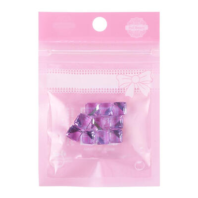 10pcs Gorgeous 3D Square Nail Art Crystal Rhinestones Cube Manicure Charms