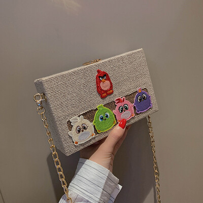 Mini bag female 2019 summer new wave Korean version of the wild Messenger bag chain box bag fashion small square bag 
Mini bag female 2019 summer new wave Korean version of the wild Messenger bag chain box bag fashion small square bag