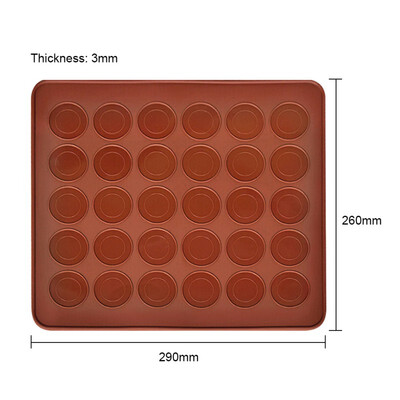 Practical 30-cavity Macaron Silicone Pastry Cake Oven Printed Form Sheet Cake Mold Pastry Mat
Practical 30-cavity Macaron Silicone Pastry Cake Oven Printed Form Sheet Cake Mold Pastry Mat