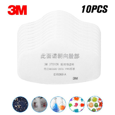 3M 3701 Anti Dust PM25 KN95 Mask Filter Cotton Face Masks Insert Protective Filter for Outdoor Activities Respiratory Protection
3M 3701 Anti Dust PM25 KN95 Mask Filter Cotton Face Masks Insert Protective Filter for Outdoor Activities Respiratory Protection