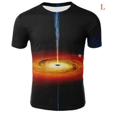 Fashion Galaxy Space 3D Print T-shirt Men Short Sleeve Tee Tops Blouse Hot 
Fashion Galaxy Space 3D Print T-shirt Men Short Sleeve Tee Tops Blouse Hot