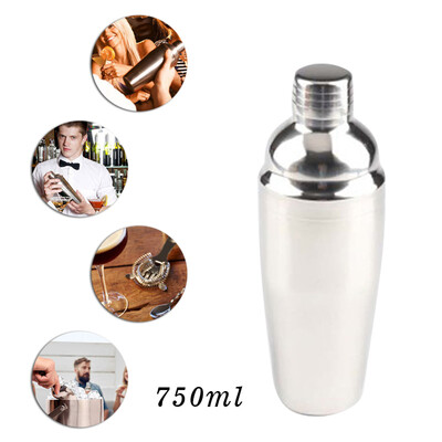 750ML Stainless Steel Cocktail Shaker Bar Mixer Mixing Cup Party Drink Tool Lot
750ML Stainless Steel Cocktail Shaker Bar Mixer Mixing Cup Party Drink Tool Lot