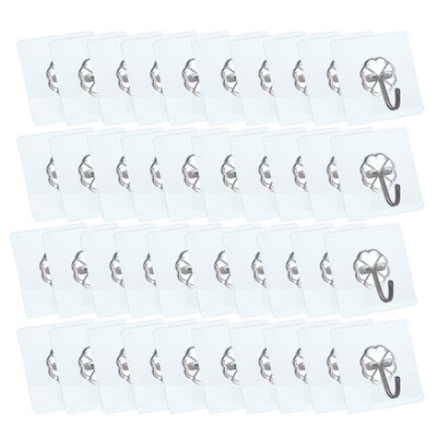 〖Follure〗Hooks Self Adhesive Reusable Transparent Adhesive Towel Hooks Bathroom 40PC
〖Follure〗Hooks Self Adhesive Reusable Transparent Adhesive Towel Hooks Bathroom 40PC