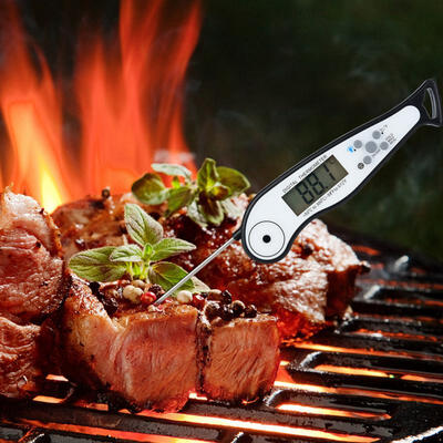 Greensen LCD Digital Food Thermometer with Foldable Probe Kitchen Cooking BBQ Grill Temp Tester
Greensen LCD Digital Food Thermometer with Foldable Probe Kitchen Cooking BBQ Grill Temp Tester