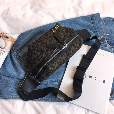 Spring&summer bags female 2019 new ins Korean fashion casual leopard chest bag simple wild wide shoulder strap pockets
Spring&summer bags female 2019 new ins Korean fashion casual leopard chest bag simple wild wide shoulder strap pockets
