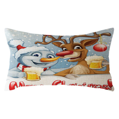 Tailored Christmas Santa Claus Pillow Case Linen 30x50cm Throw Cushion Cover Home Decor
Tailored Christmas Santa Claus Pillow Case Linen 30x50cm Throw Cushion Cover Home Decor
