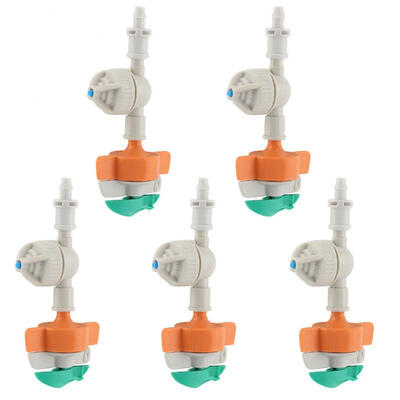 Greensen 5pcs Rotary Sprinkler with Antidrip Hanging Sprayer Garden Irrigation Micro Drip Fitting
Greensen 5pcs Rotary Sprinkler with Antidrip Hanging Sprayer Garden Irrigation Micro Drip Fitting