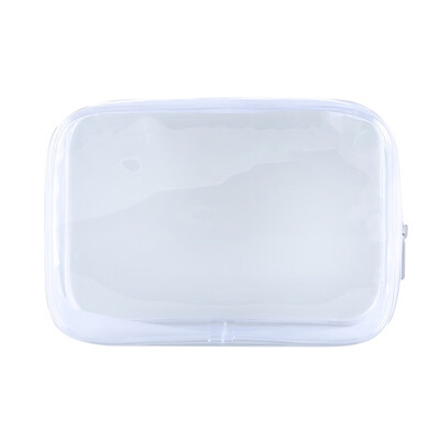 Transparent Cosmetics Bag Zippered Toiletry Pouch Clear Portable Bathroom Waterproof Makeup Bag
Transparent Cosmetics Bag Zippered Toiletry Pouch Clear Portable Bathroom Waterproof Makeup Bag