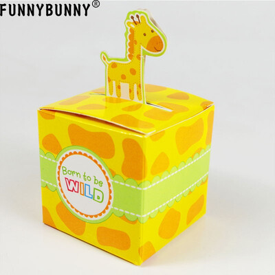 FUNNYBUNNY 24 Pcs Wild Adorable Jungle Safari Zoo Theme Baby Shower Favor Candy Treat Box Cute Birthday Decoration
FUNNYBUNNY 24 Pcs Wild Adorable Jungle Safari Zoo Theme Baby Shower Favor Candy Treat Box Cute Birthday Decoration