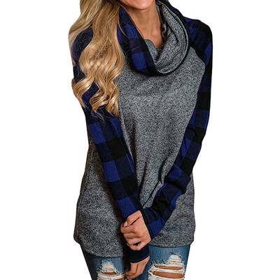 Starmoon Womens Turtleneck Tops Plaid Shirts Tunic Long Sleeve Pullover Sweatshirt BK3XL
Starmoon Womens Turtleneck Tops Plaid Shirts Tunic Long Sleeve Pullover Sweatshirt BK3XL