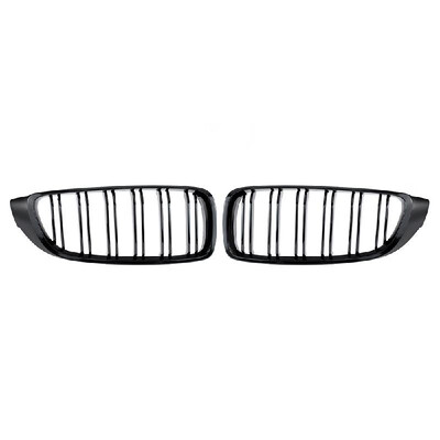 Gloss Black Front Kidney Grille Double Slat M4 Sport Style Grill for BMW F32 F33 F36 F82 Cabriolet Coupe
Gloss Black Front Kidney Grille Double Slat M4 Sport Style Grill for BMW F32 F33 F36 F82 Cabriolet Coupe